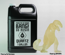 Load image into Gallery viewer, Bang! Impact Resistant mSLA 3D Resin - Quartz Uncolored - 1 Gallon Bottle
