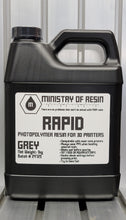 Load image into Gallery viewer, RAPID - Enhanced Standard UV-Curing Photopolymer Resin - Grey